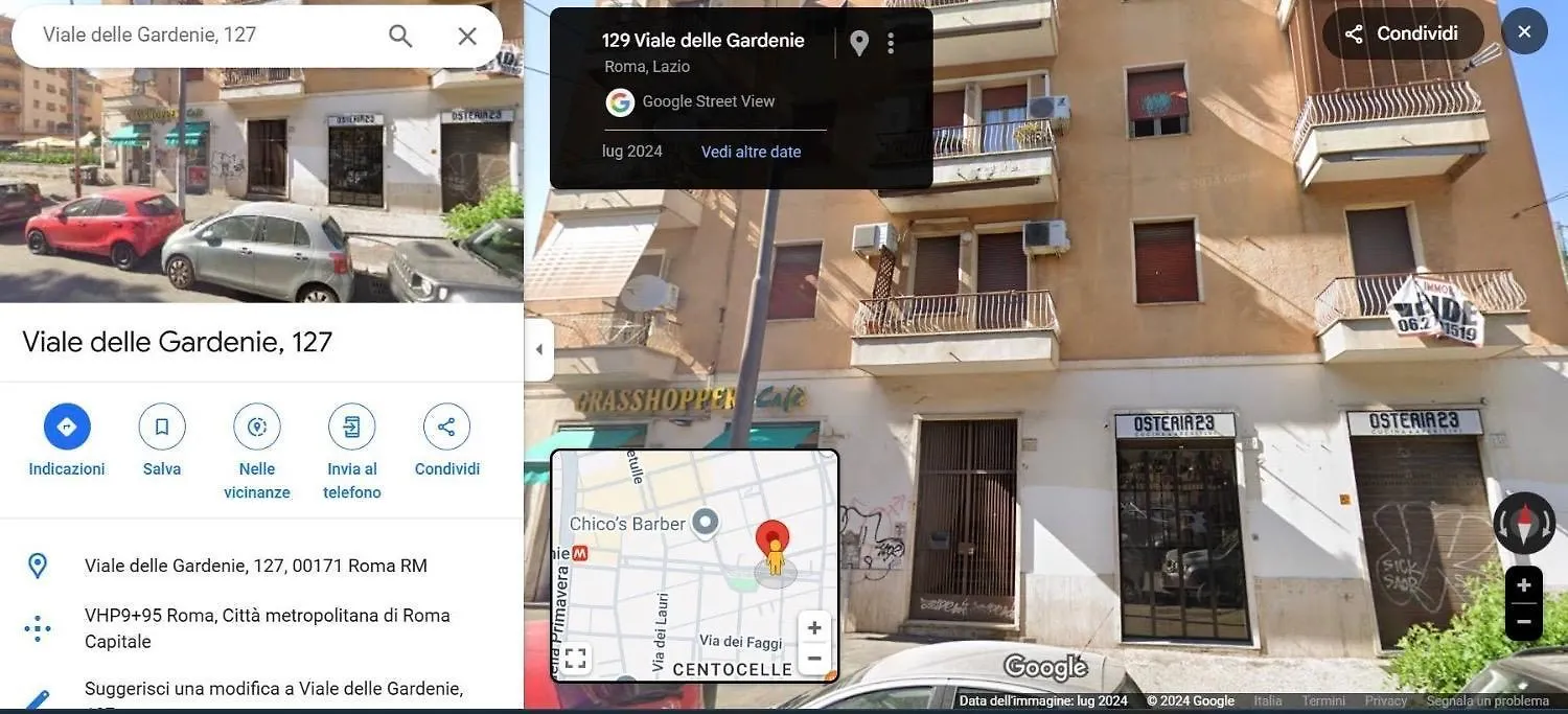 Attico Panoramico Gardenie Apartment Rome Italy